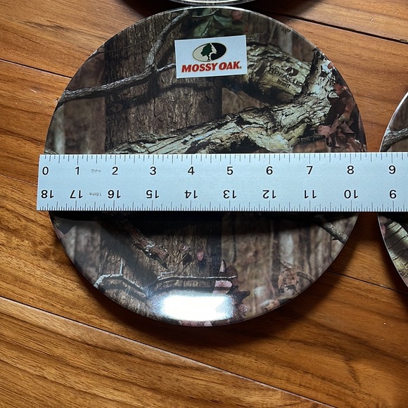 Mossy oak melamine plates set of 4 - Picture 4 of 4
